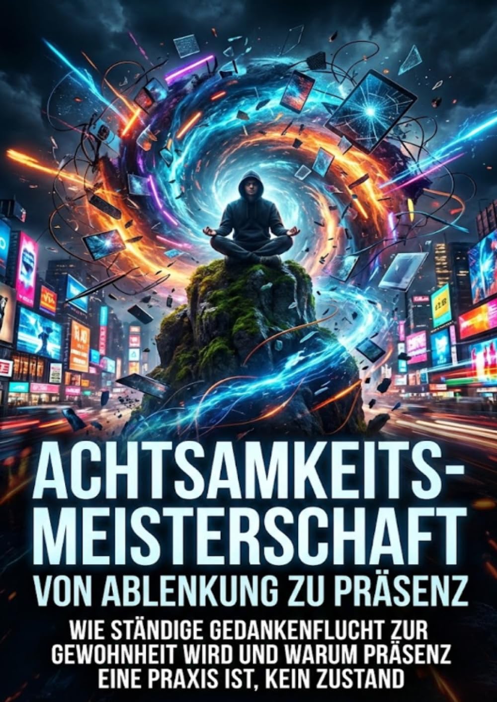 Achtsamkeits-Meisterschaft: Von Ablenkung zu Präsenz: Wie ständige Gedankenflucht zur Gewohnheit wird und warum Präsenz eine Praxis ist, kein Zustand