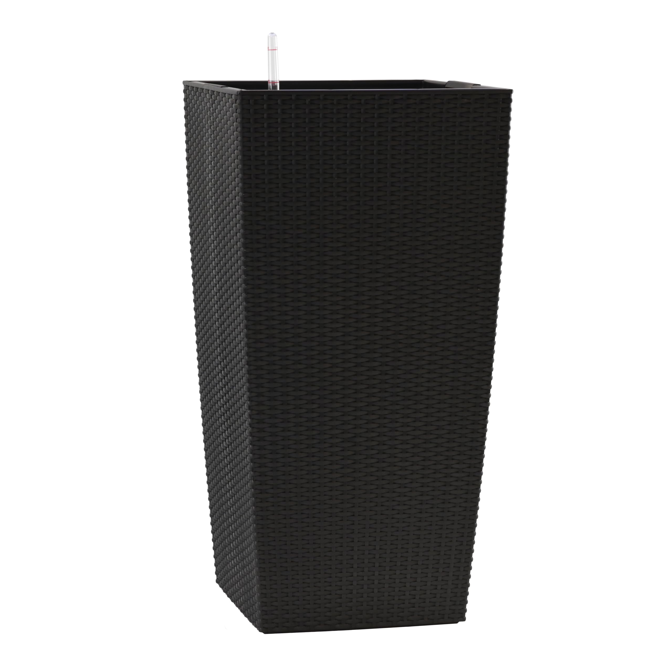 Vigo huseeo 30in Tall Planter, Self Watering Pots for Indoor/Outdoor Plants with Drain Holes, Water Level Monitor, Inner Bucket for Front Porch Patio,