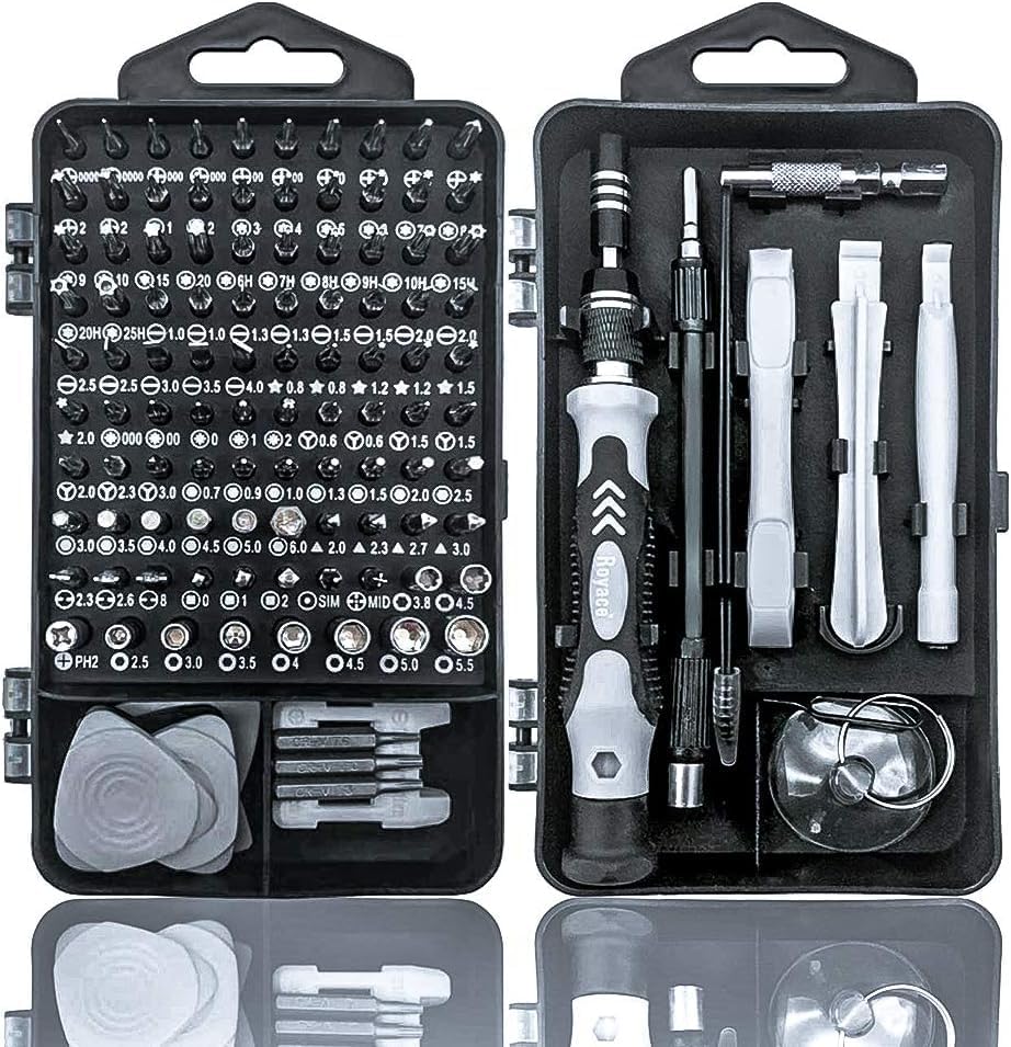 NPB Store ScrewDriver Tool Set Kit, Tool Kit, 115 in 1 Screwdriver Set, Electronics Magnetic Repair Tool Kit with Case for Repair Computer, iPhone, PC, Laptop, Game Console, Watch, Glass(Multicolor) NPB Store ScrewDriver Tool Set Kit, Tool Kit, 115 in 1 Screwdriver Set, Electronics Magnetic Repair Tool Kit with Case for Repair Computer, iPhone, PC, Laptop, Game Console, Watch, Glass(Multicolor)