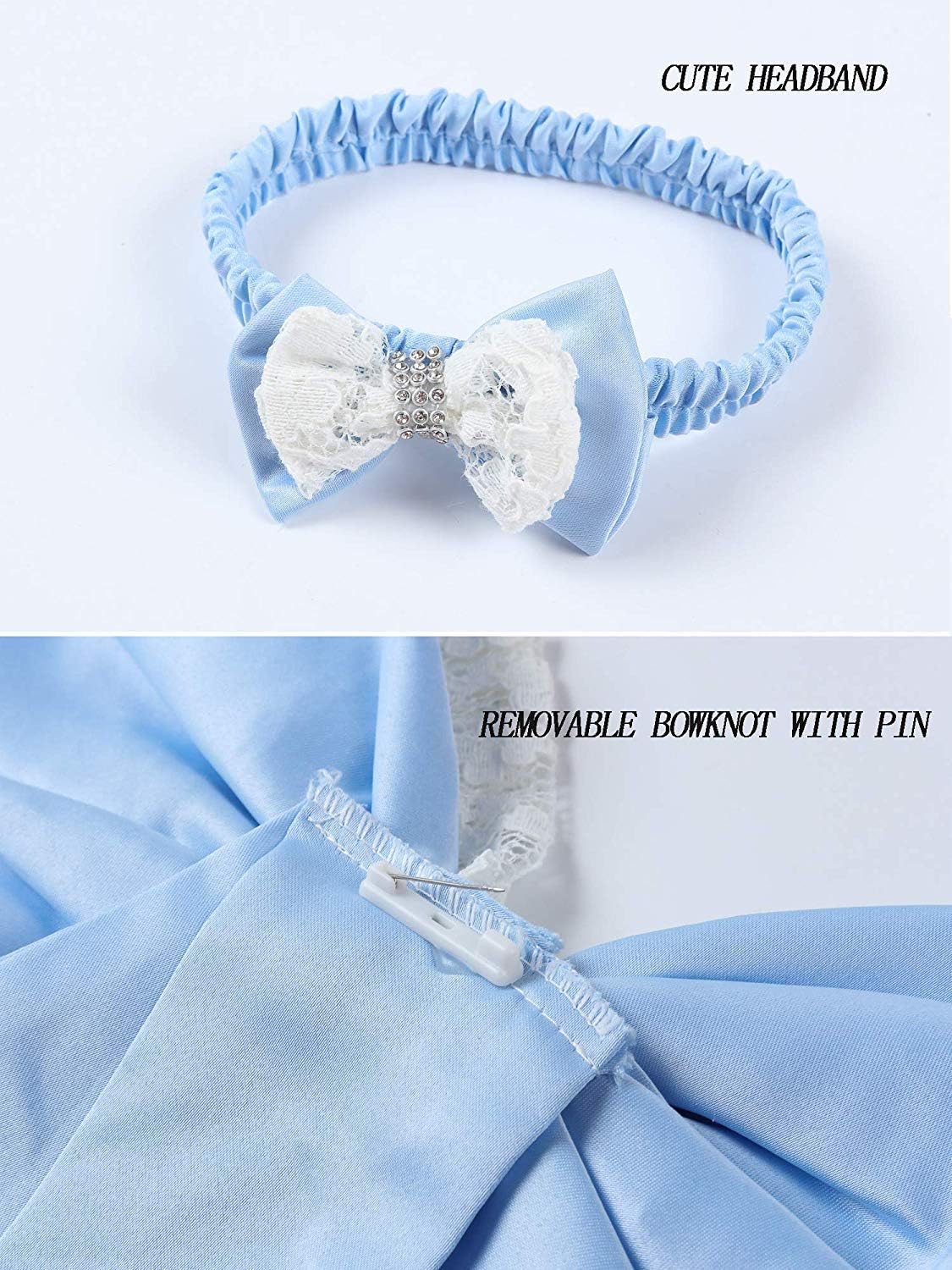 AIMJCHLD DRESS ベビー・ガールズ US サイズ: 12M(6-12M) カラー: ブルー