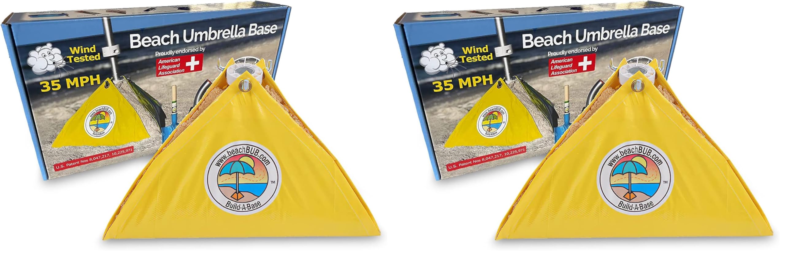 Ultra Beach Umbrella Base Compliant with The ASTM F3681-24 Beach Umbrella Safety Standard. Pack of 2 product thumbnail 3