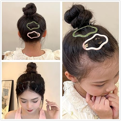 Miniatura 3 de Juego de pinzas de metal para el pelo de serpiente de aleación con diamantes de imitación brillantes, accesorios de joyería para el cabello para
