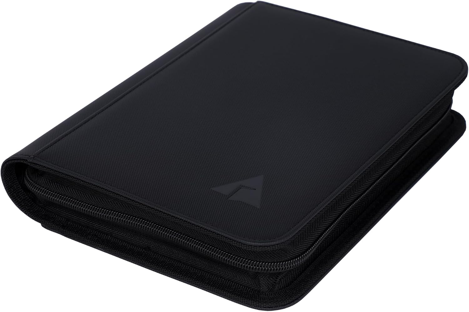Premium 4 Pocket Card Binder, Fits 368 Trading Cards Ringless Trading Card Album Side Loading Pockets with ZIp for TCG