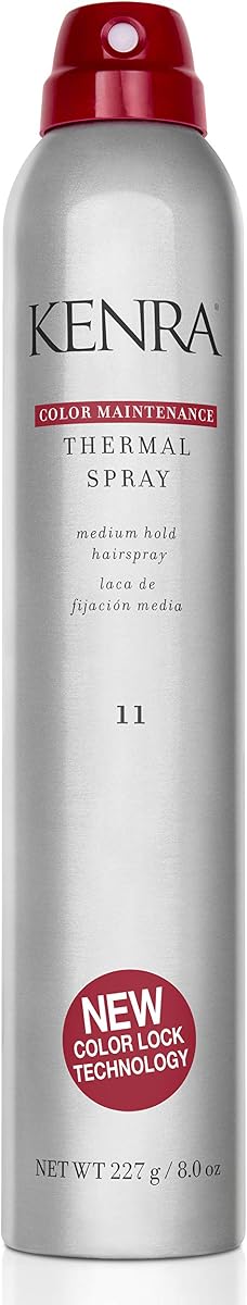 Spray térmico de mantenimiento de color Kenra 11 | Laca protectora del color | Protección térmica | Laca para el cabello de fijación media para cabello teñido | Todo tipo de cabello