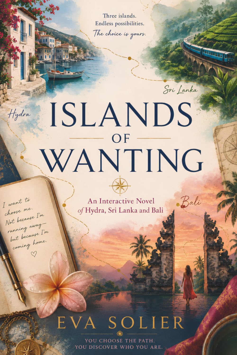 Islands of Wanting: An Interactive Novel of Hydra, Sri Lanka and Bali