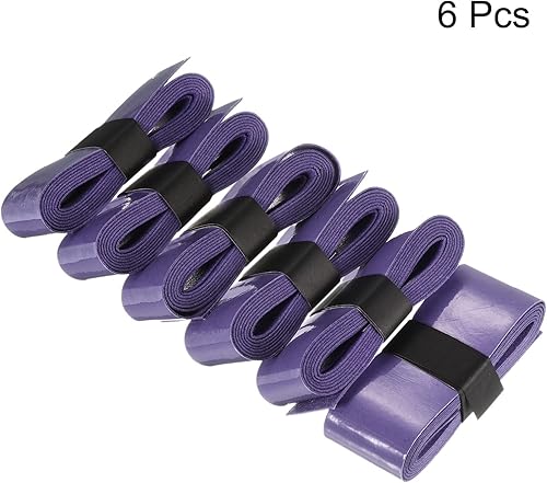 Miniatura 2 de PATIKIL Cinta de agarre para raqueta de tenis, poliuretano con agarre elástico, antideslizante, absorbe el sudor para caña de pescar de bádminton