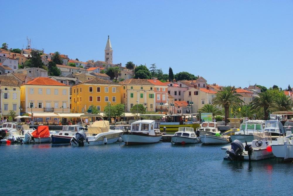 Wallmonkeys Mali Losinj 04 Wall Decal Peel and Stick Graphic WM135023 (18 in W x 12 in H)