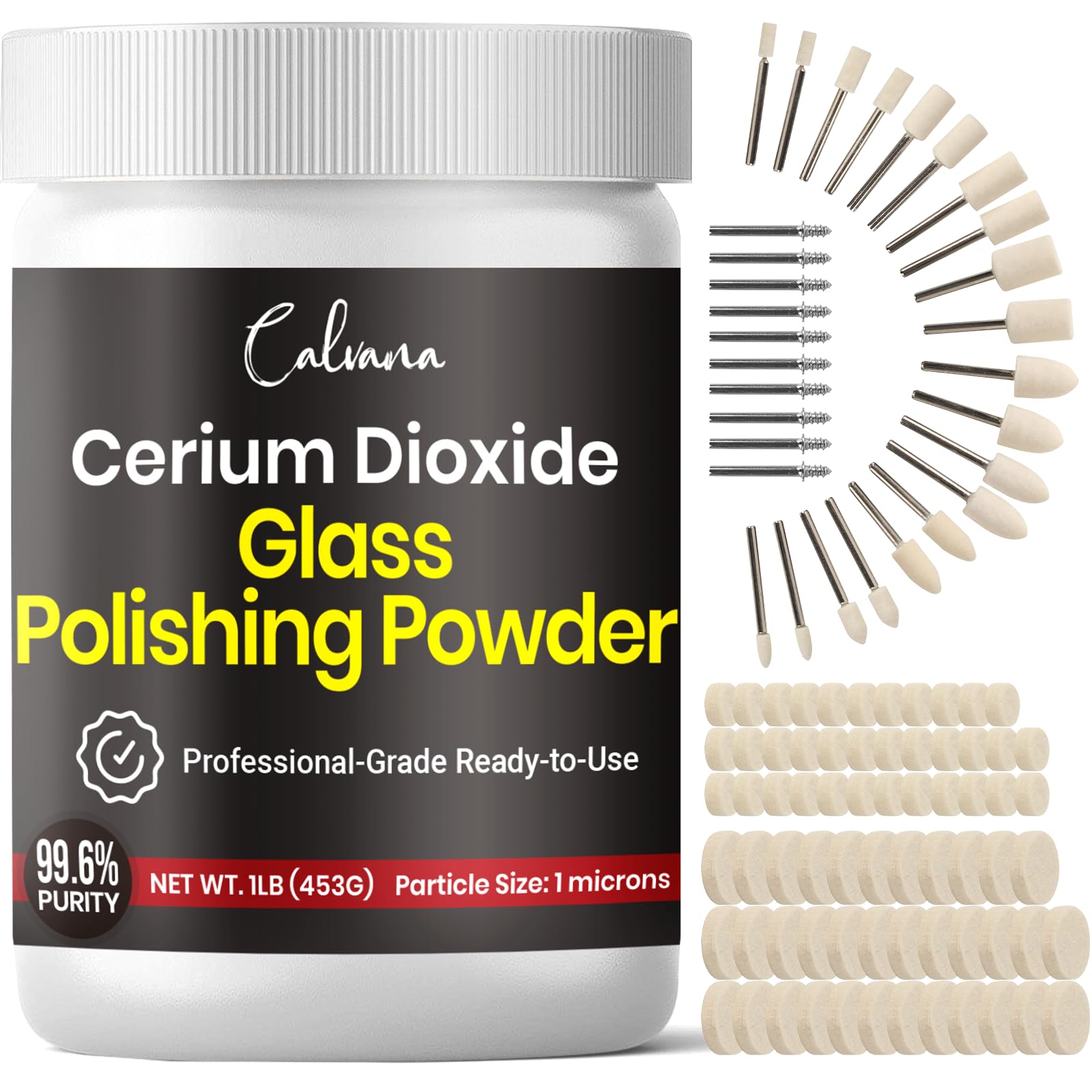 Cerium Oxide Glass Polish - Restore Car Windows -9