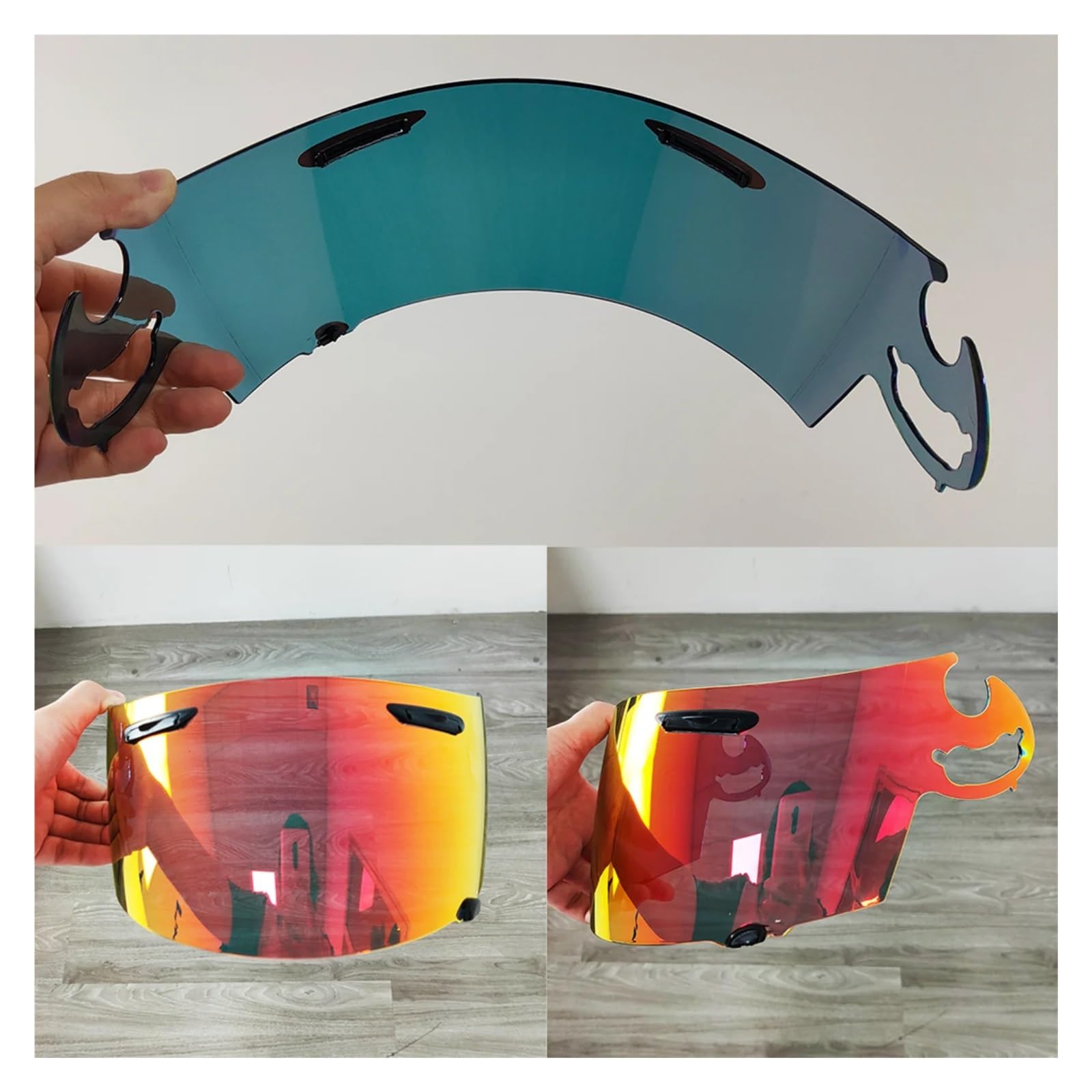 Visor For ARAI RR5 RX-7 RX-7RV For Quamtum-J For Astro-IQ For Rapide-IR Shield Helmet Lens,Revestimiento de Espejo