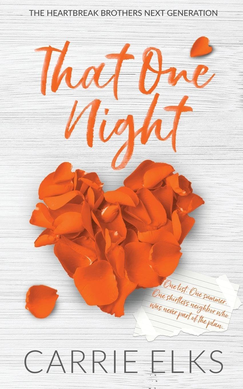 That One Night - Alternative Cover Edition: 4 (Heartbreak Brothers Next Generation Alternative Covers)