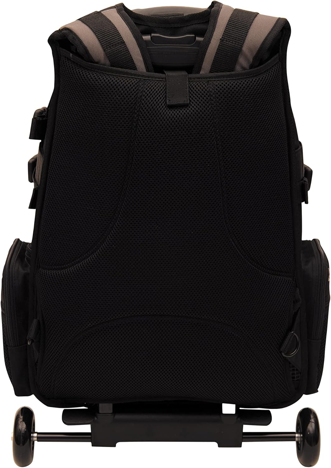 Ape Case, ACPRO4000, Backpack with wheels, Laptop compartment, Padded, Rain cover included, Adjustable straps, Camera backpack, Black (ACPRO4000),Large With Rollers