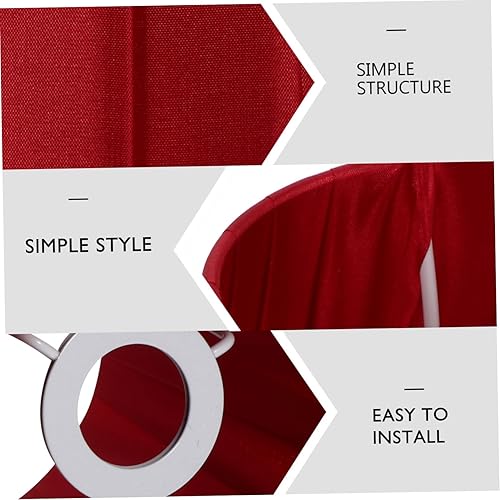 Miniatura 9 de DOITOOL Pequeña pantalla plisada blanca única lámpara sombra decoración para sala de estar