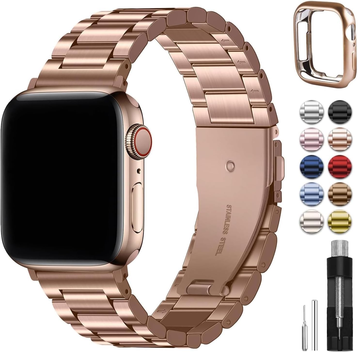 HOT Sport Band Apple Smartwatch Rose Gold Apple Smartwatch
