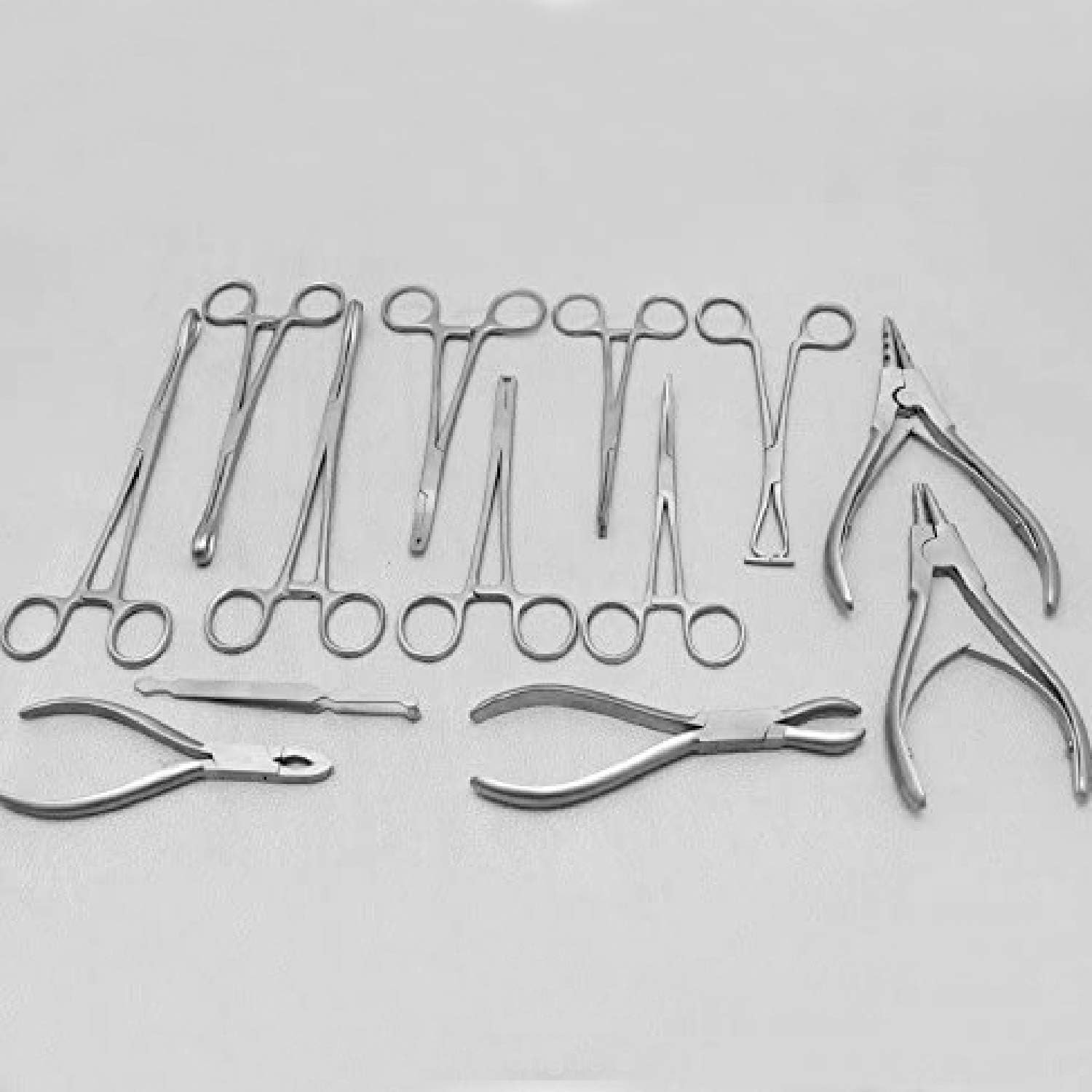 DDP BODY PIERCING TOOLS FORCEPS CLAMPS PLIERS TONGUE BELLY SEPTUM NOSE LIP EAR