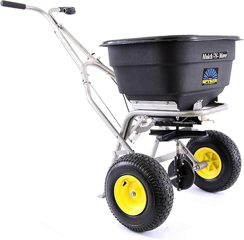 Miniatura 3 de Spyker S60-12020 Pro Series - Esparcidor de difusión de capacidad de 120 libras color negro