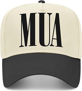 MUA Serif Vintage Trucker Hat | Makeup Artist | Premium Snapback Baseball Hat for Men & Women