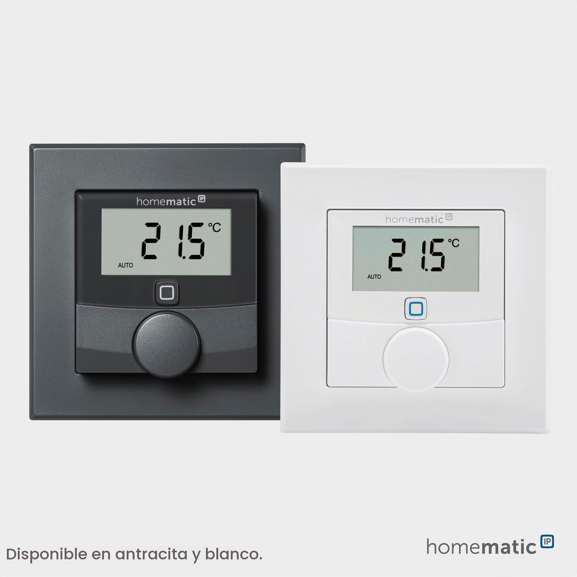Homematic IP HmIP-BWTH RF Blanco termoestato - Termostato (RF, Blanco, IP20, 130 m, LCD, 230 V)