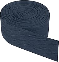 Vista 123 de PATIKIL Cinta de sarga de algodón de 1 pulgada, 50 yardas, cinta de algodón, cinta de encuadernación al bies, cinta de espiga para costura, Verde