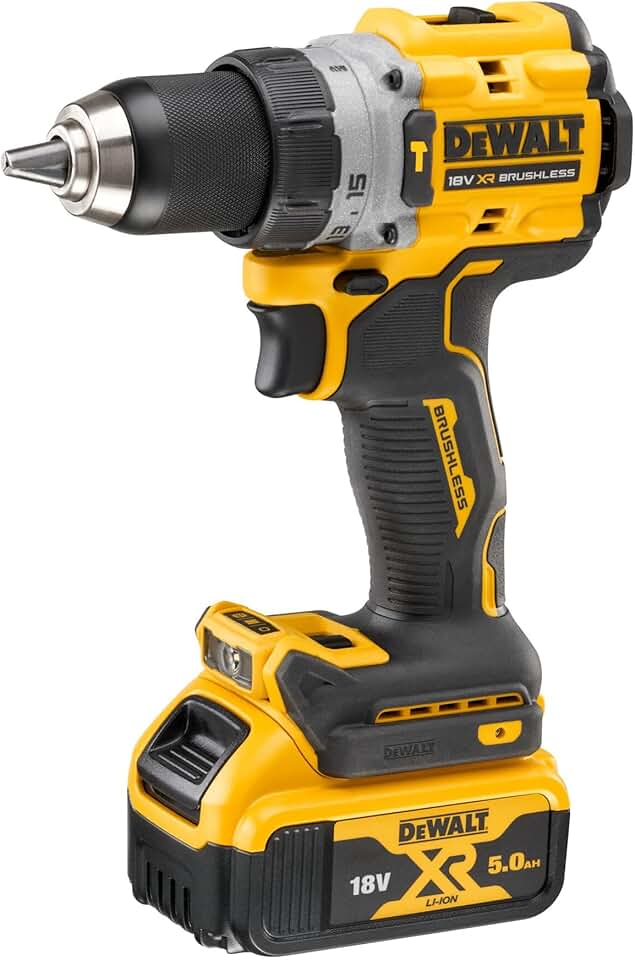 DCD805P2T 18V Cordless Hammer Drill (Brushless Motor, 2-Spee