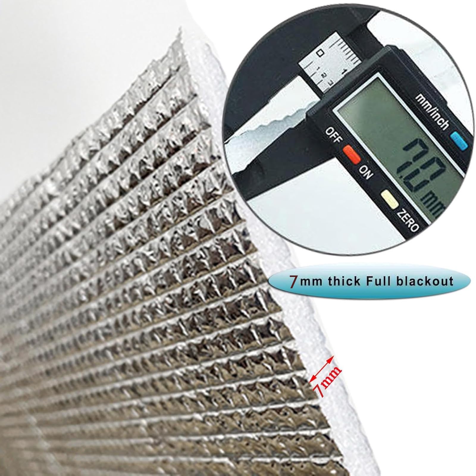 Reflektierende Verdunklungs Folie,Blendschutzfolien Zur Wärmedämmung,Kühlende Sichtschutzfolie Für Fenster,Anti-Uv-Statik-Folie,7Mm Dick,Alufolienfolie Mit Saugnäpfen(Farbe:4pcs,Größe:130x100cm)