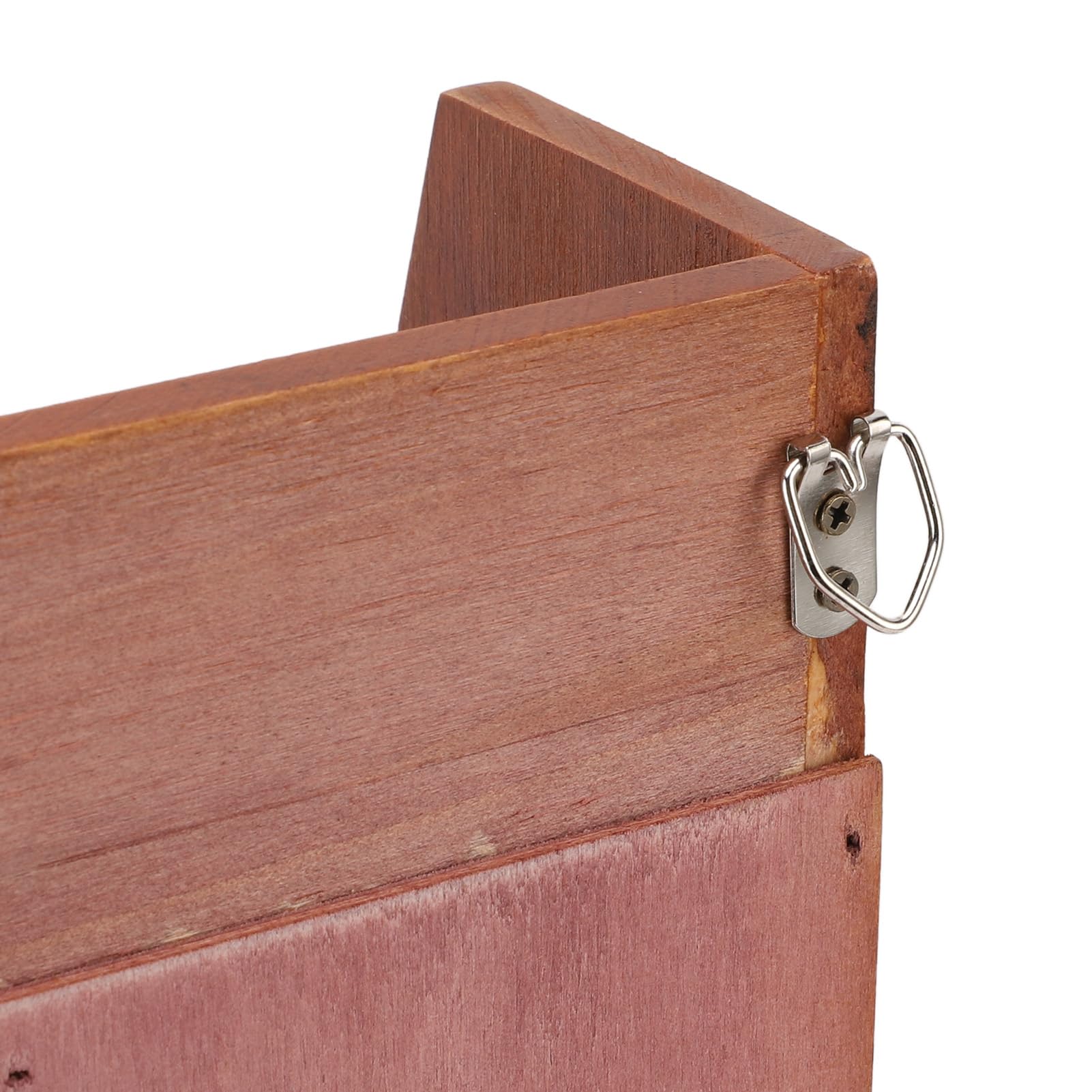 Drewniany Vintage Organizer na Biurko do Kosmetyków i Akcesoriów,