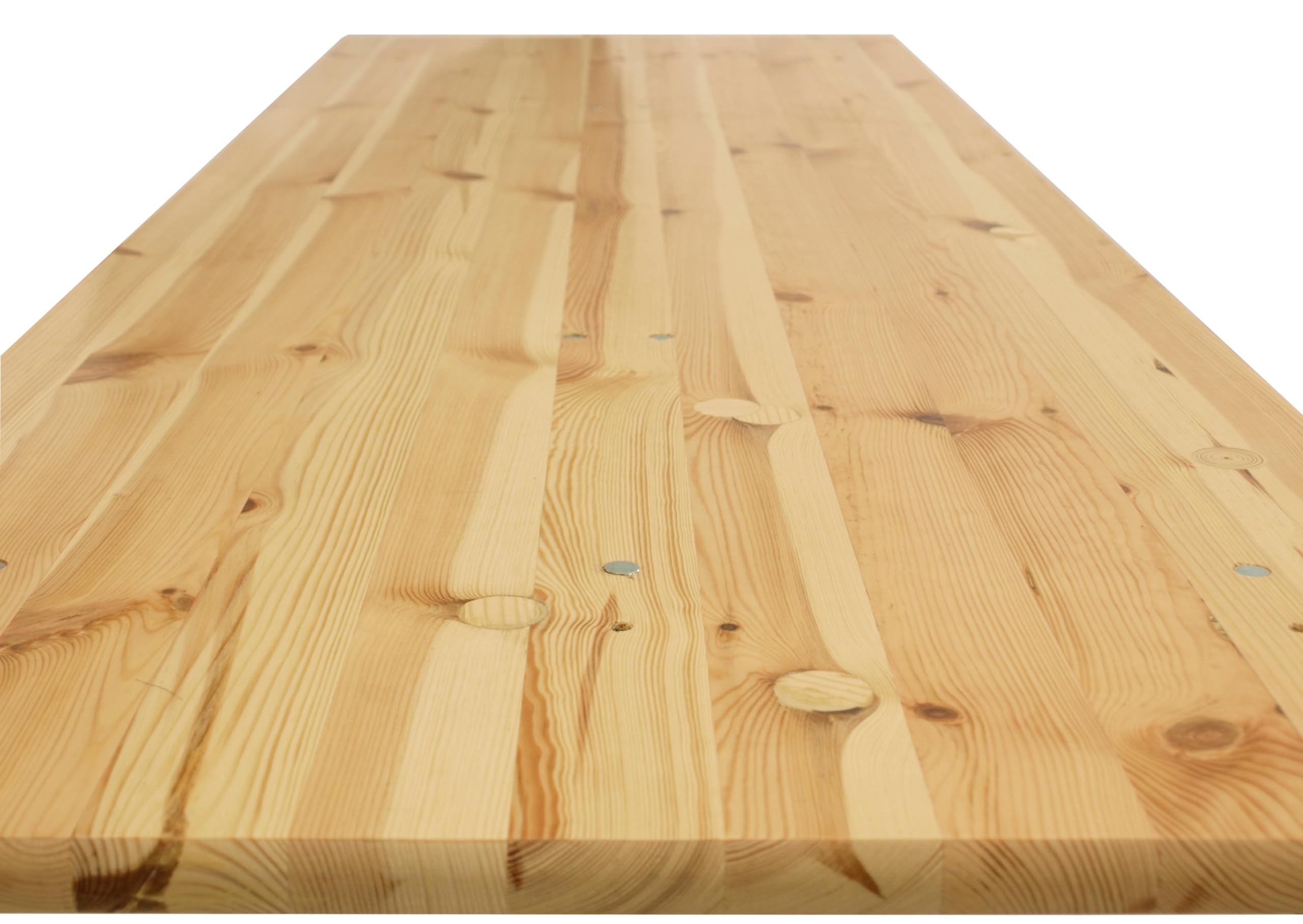 DEGAMO Stehtisch Bartisch Bamberg 70 x 220cm, Gestell Stahlrohr dunkelgrün, Tischplatte Kiefernholz transparent beschichtet, klappbar, Höhe 110cm