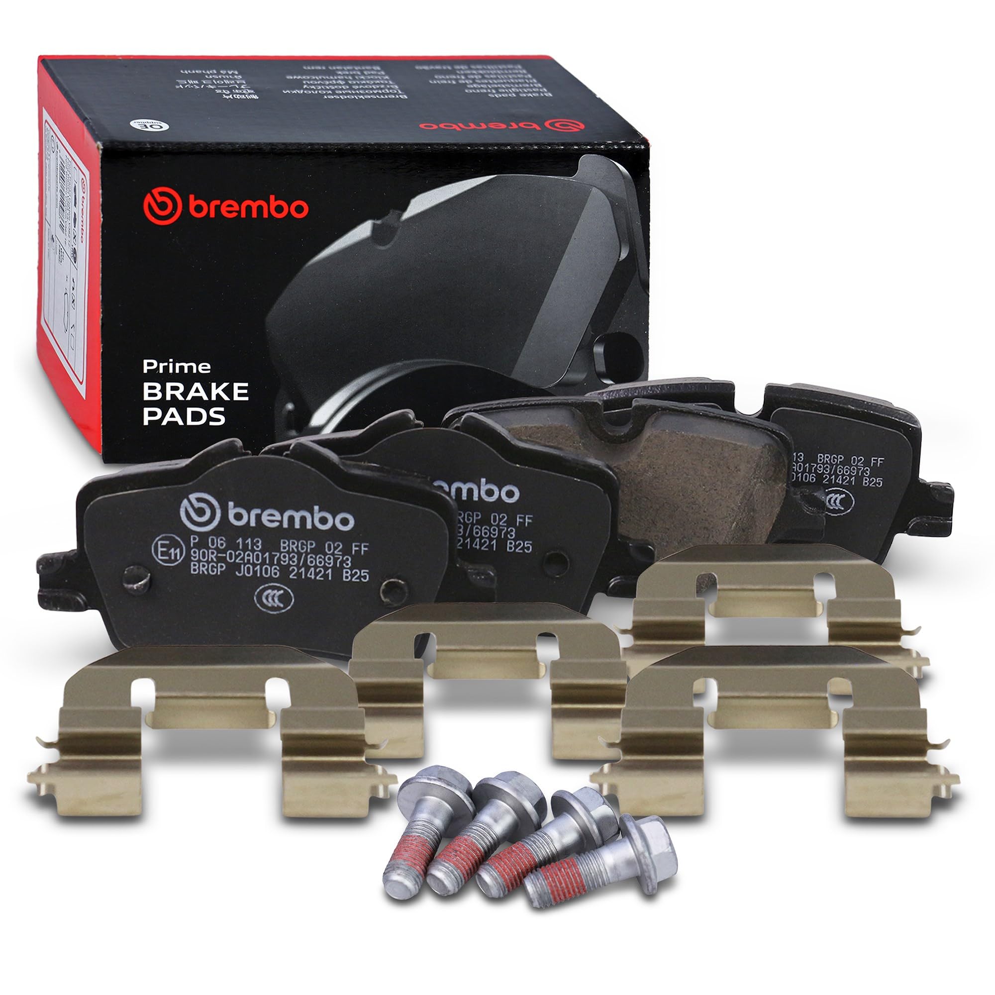 BREMBO Bremsbelagsatz hinten P06113