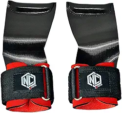 Grip Lion (Par) - Preto e Vermelho G