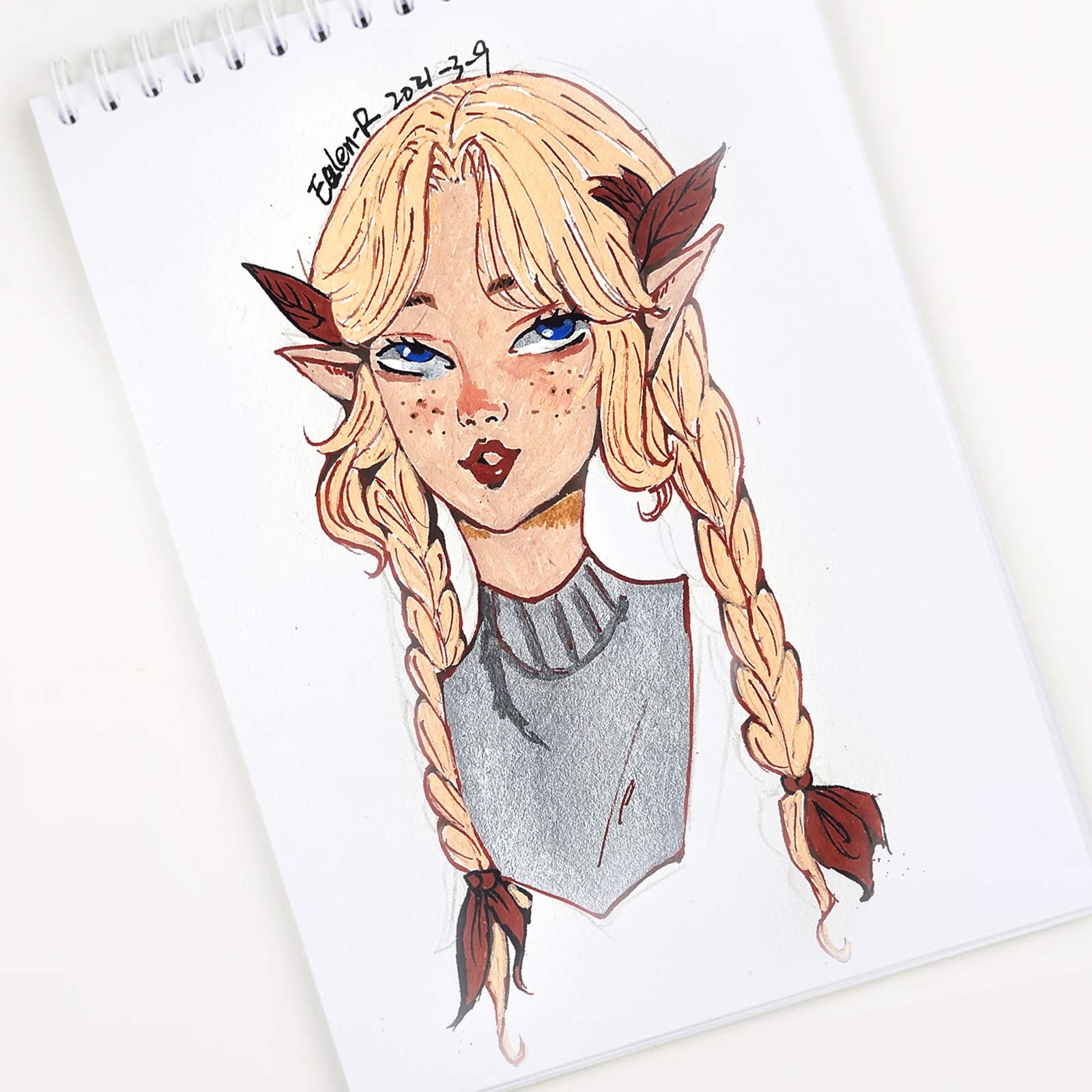 DIGIELE Acrylverfmarker, 12 permanente kleuren, viltstift voor keramiek, stenen, kiezels, steenverf, porselein, metaal & doe-het-zelf tekeningen, keramische markers, set cadeau voor kinderen