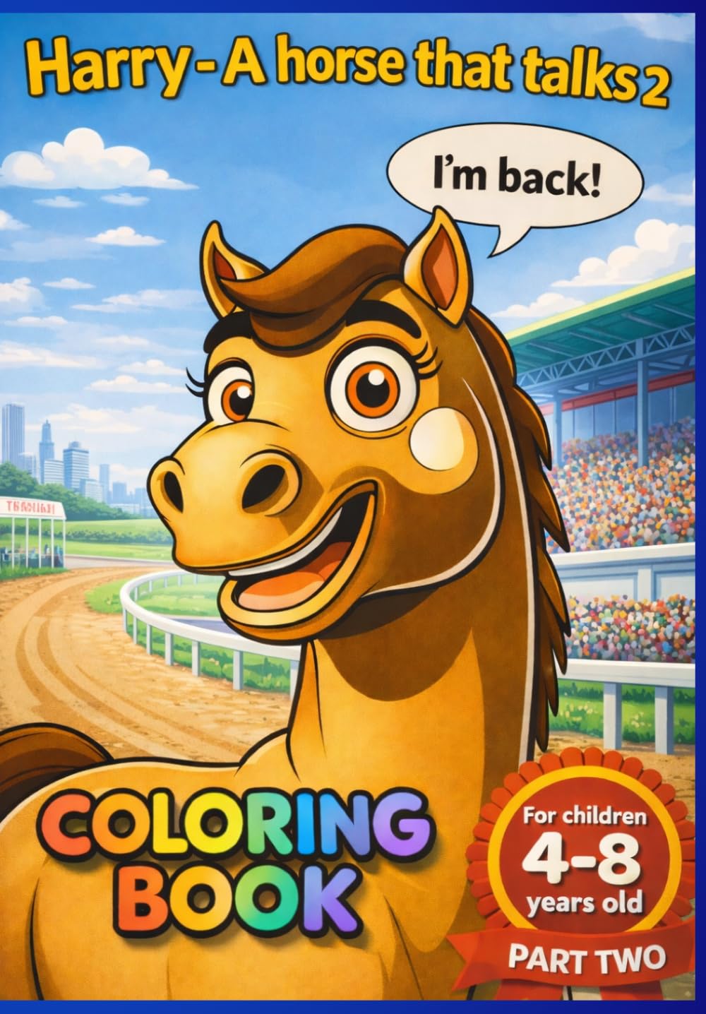 Coloring Book – Harry – A horse that talks 2
