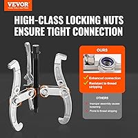 Vista 2 de VEVOR Juego de Extractor de Engranajes, Kit de Extractor de 3 Pulgadas, 4 Pulgadas, 6 Pulgadas, 8 Pulgadas, Herramienta de Extracción de Polea