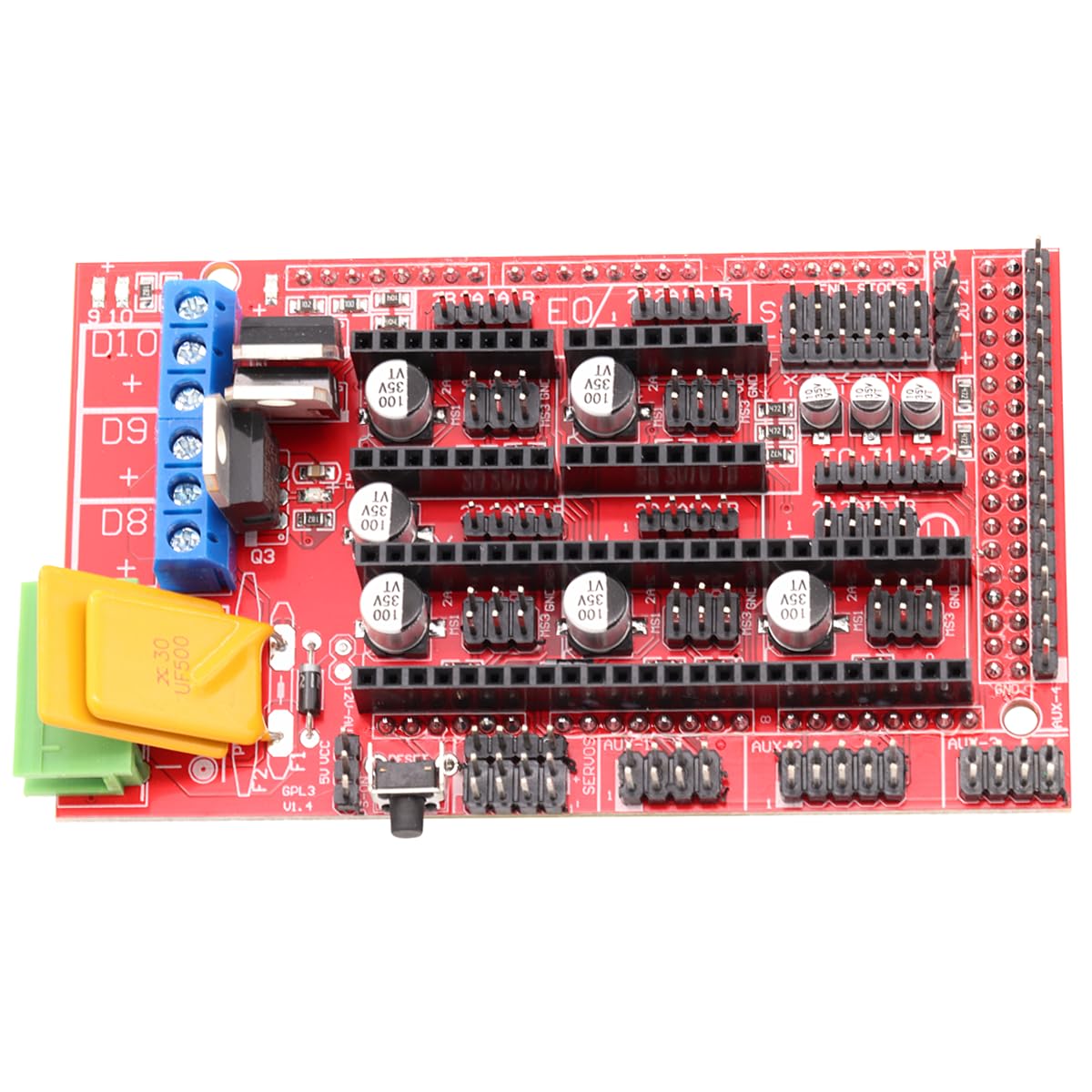 Controllore della stampante 3D RAMPE 1.4 Mega Shield per Arduino Reprap Prusa Mendel (2 pezzi)