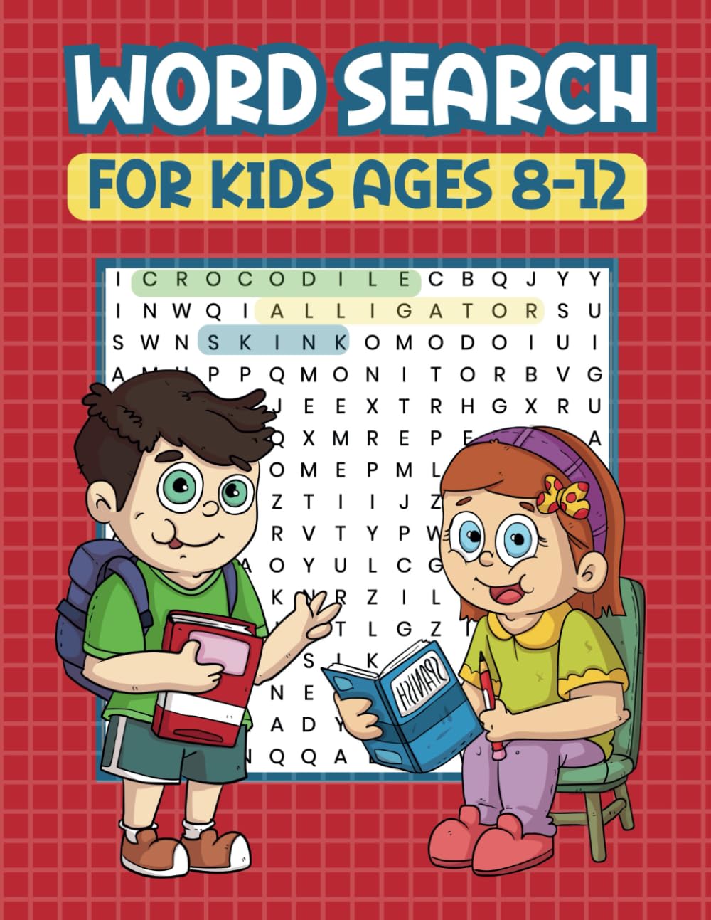 Word Search for Kids Ages 8-12: 100 Large Print Themed Educational Puzzles for Fun and Learning