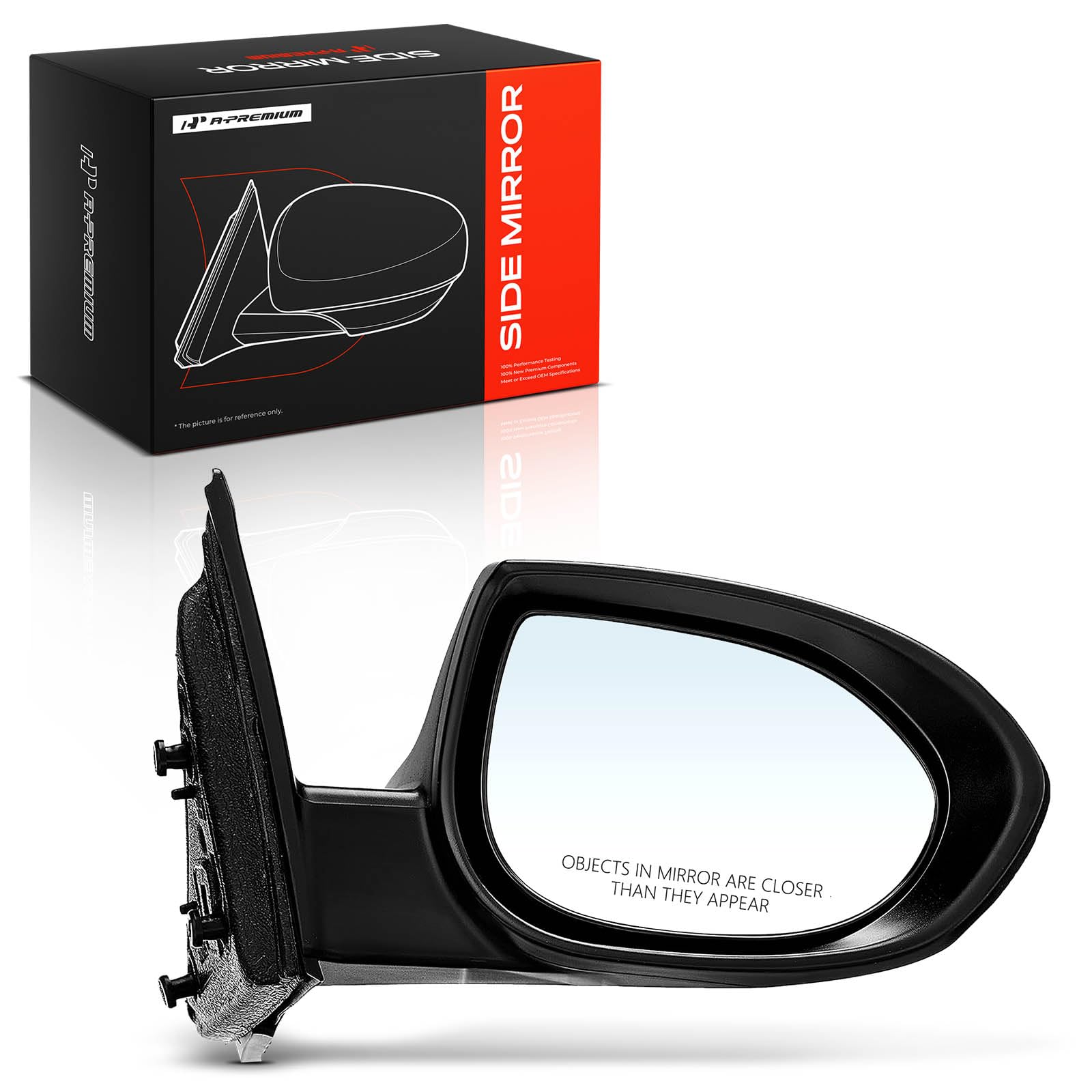 Amazon.com: A-Premium Passenger Side Power Door Mirror Compatible