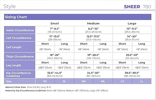 Miniatura 3 de SIGVARIS Calcetines para mujer estilo Sheer 780 con puntera cerrada, 20-30 mmHg