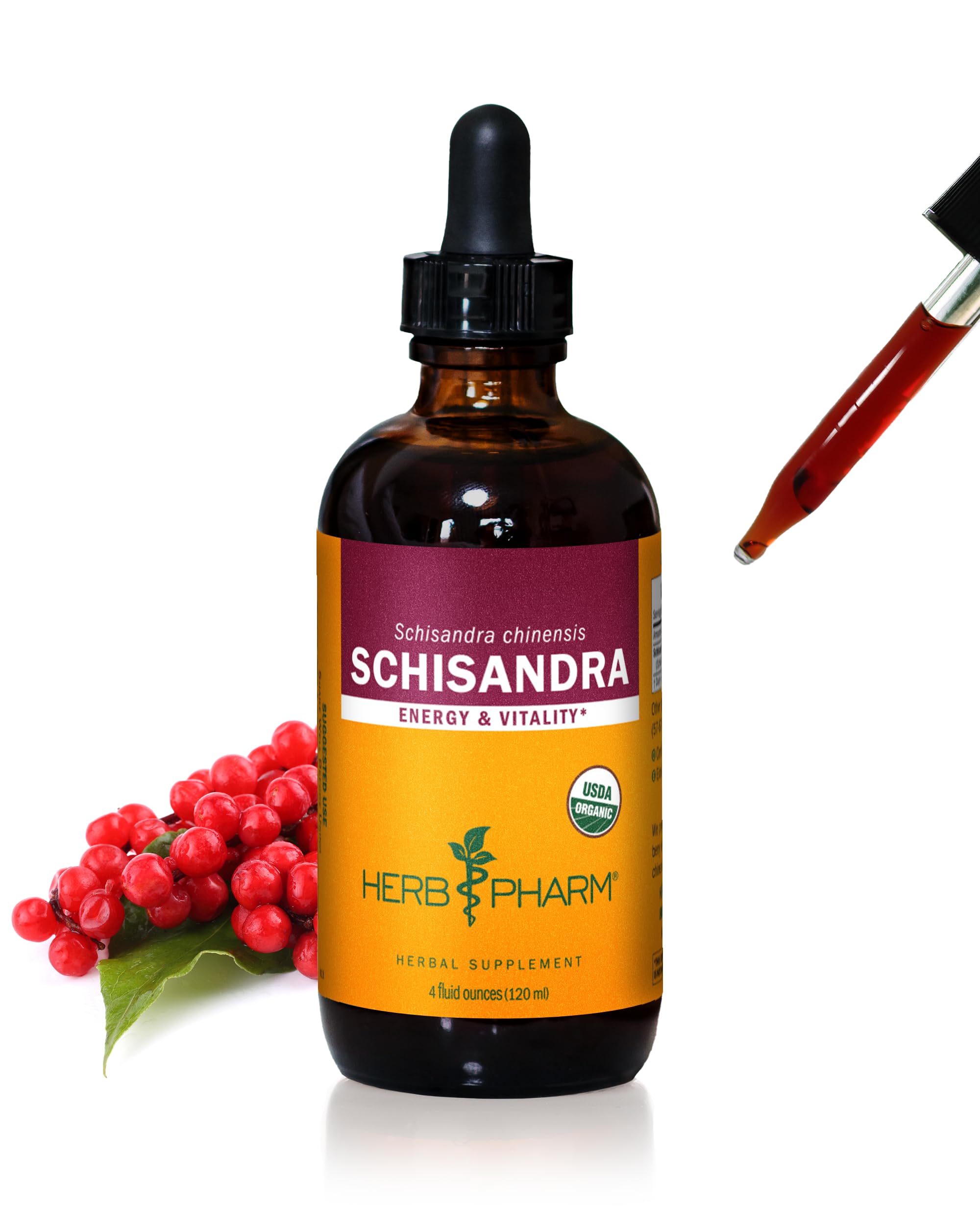 schisandra glutathione Herb Pharm Certified Organic Schisandra Berry Liquid Extract Drops, 4 Oz | Grocery Pickup & Delivery