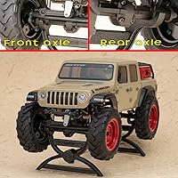 Vista 5 de Soporte de coche RC para AX24, SCX24 Crawler, 1/24 RC soporte de exhibición de coche para FCX24, FCX24M, CR18P, Axial SCX24 C10 Deadbolt JLU B-17 3