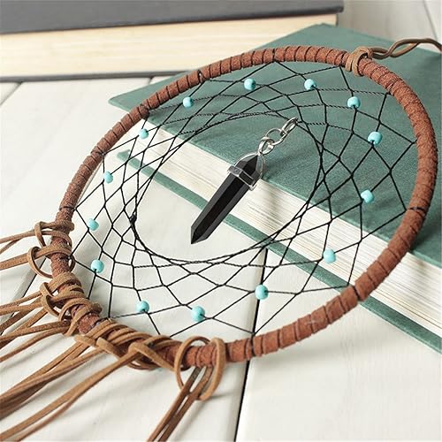 Miniatura 5 de Varita mágica hexagonal de cristal de obsidiana 100% natural, con doble punta, tratamiento de piedra de cuarzo y cristal de cristal de adorno para