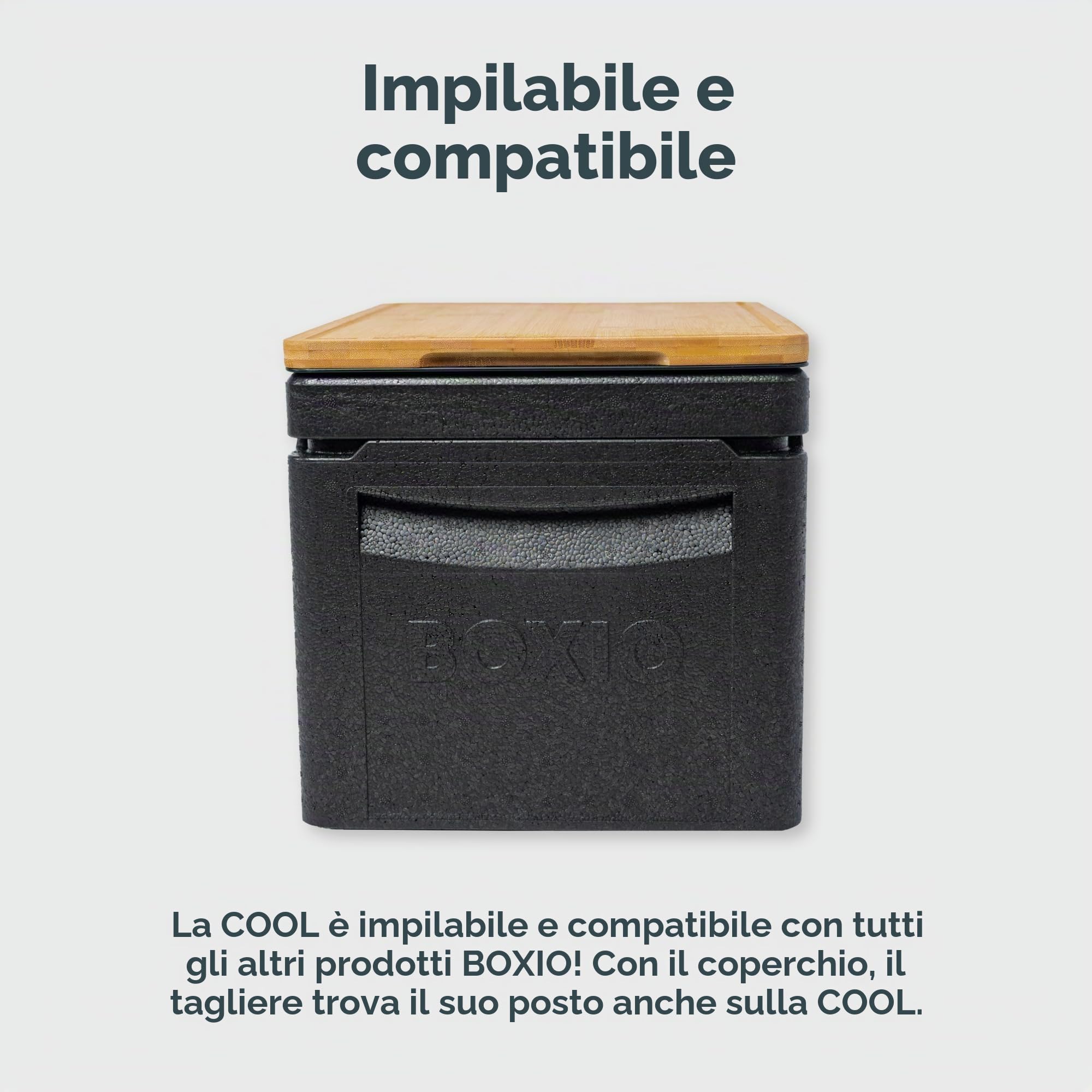 BOXIO - Cool: refrigeratore per campeggio senza elettricità – congelatore perfetto con diverse zone di temperatura grazie alle lavagne di raffreddamento BOXIO – Thermobox per raffreddamento ottimale e