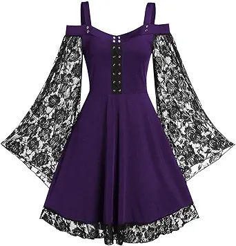 OIOLOYJM Sexy Plus Size Halloween Costumes Woman 2025 Witch Costume Women Vampire Gothic Corset Renaissance Dresses Clothes