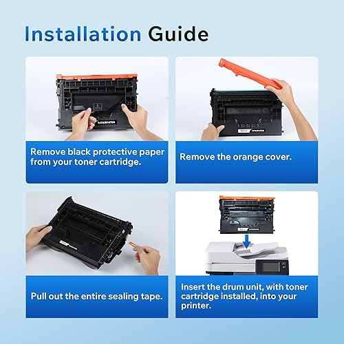 Vista 33 de Valuetoner Cartucho de tóner compatible de repuesto para Canon 137 Cartucho de tóner negro 9435B001AA para ImageClass D570 MF242dw MF244W MF247dw