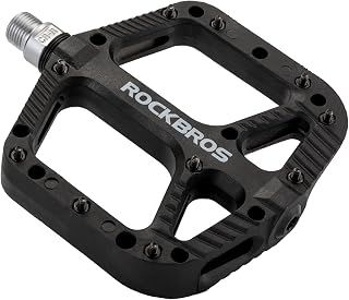 ROCKBROS Nylon Composite MTB Bike Pedals Wide Platform 9/16"