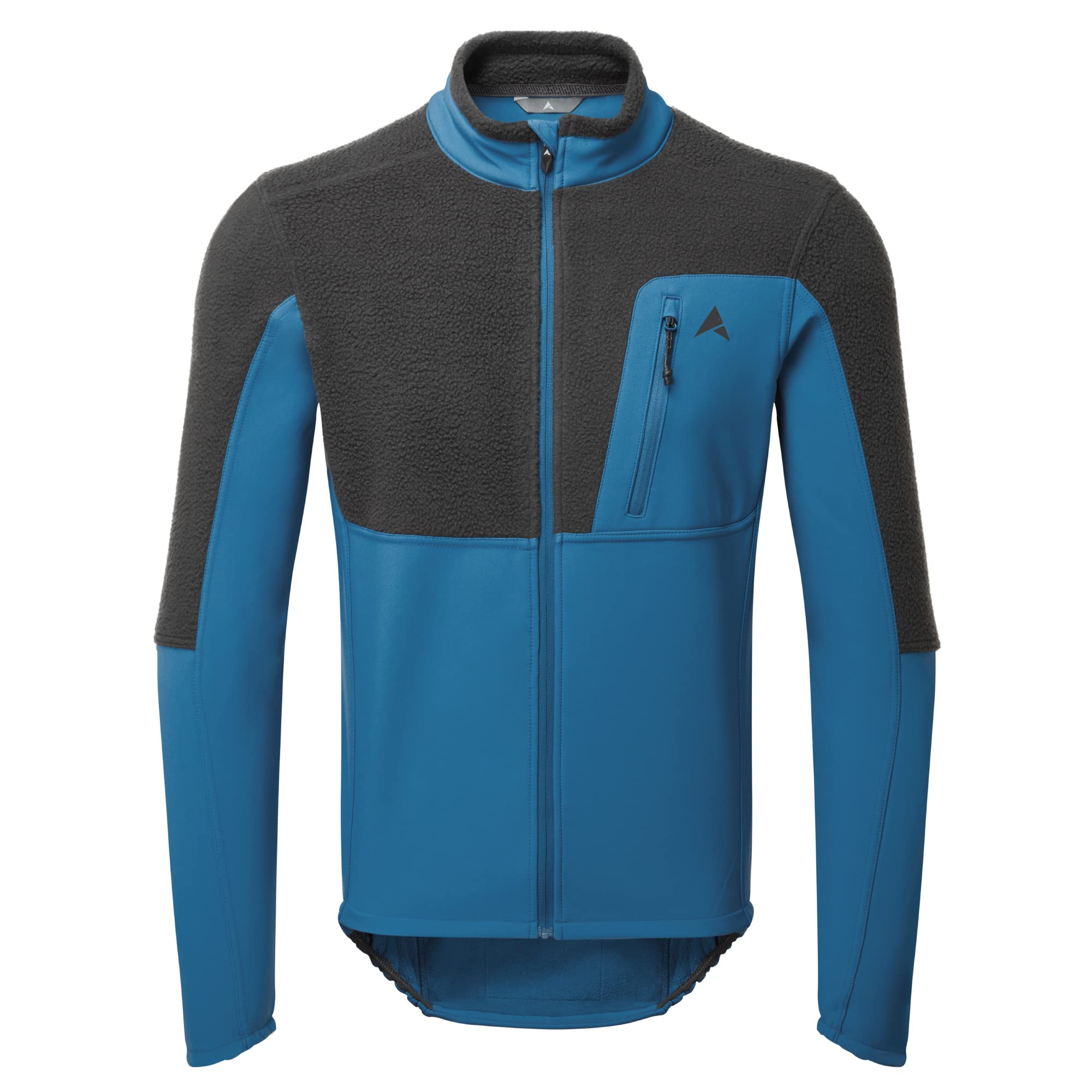 Altura Mens All Roads Thermal Water Repellent Reflective Cycling Fleece - Blue - Small