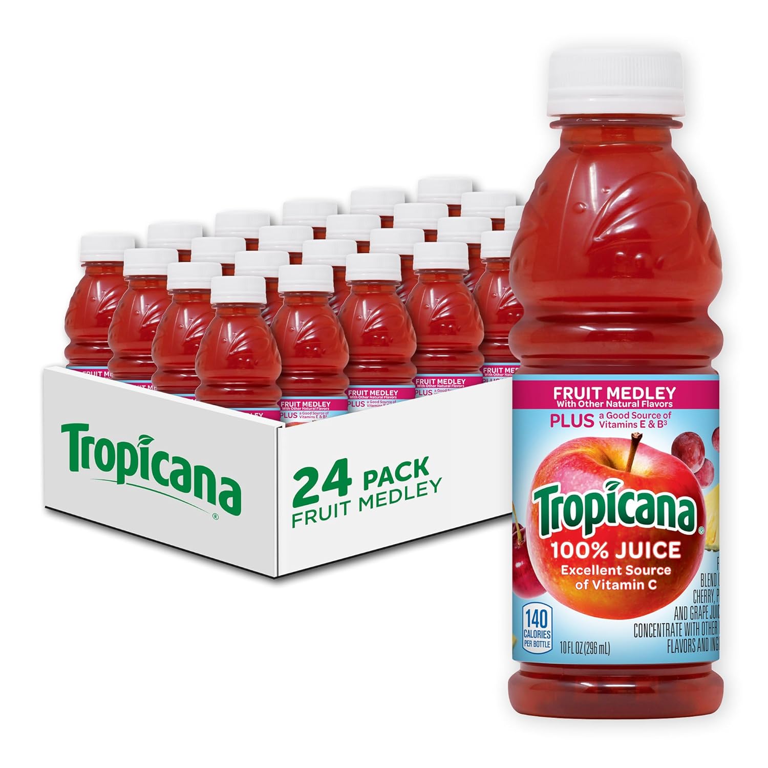 Tropicana 100% Fruit Medley Juice, Single Serve, Jordan Ubuy