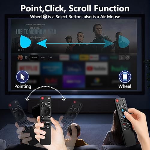 Miniatura 5 de Nuevos controles remotos para LG Smart TV Remote, control mágico de repuesto para LG TV 2019 a 2025, compatible con AN-MR25GAAN-MR24GAAN-MR23GA,