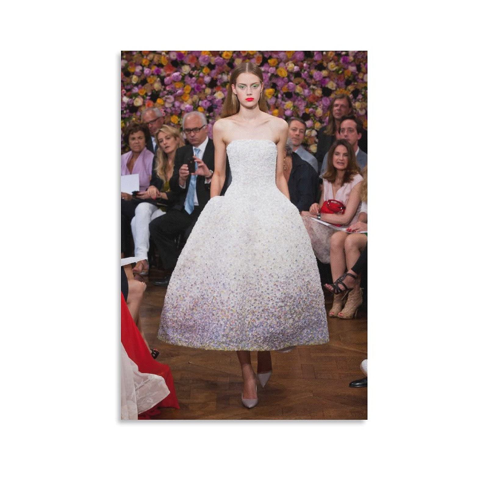 WEIYUE Esther Heesch Poster Model Beauty Attractive Poster Cool Artworks Painting Wall Art Canvas Prints Hanging Picture Home Decor Posters Gift Idea 08×12inch(20×30cm)