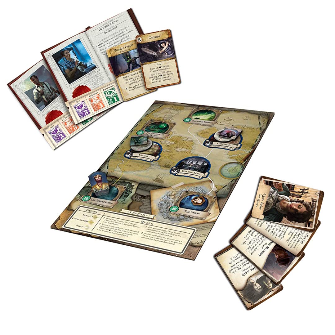 Giochi Uniti - Eldritch Horror: Maschere Di Nyarlathotep, Espansione per Eldritch Horror, 1-8 Giocatori, 14+ Anni, Edizione Italiana, GU694