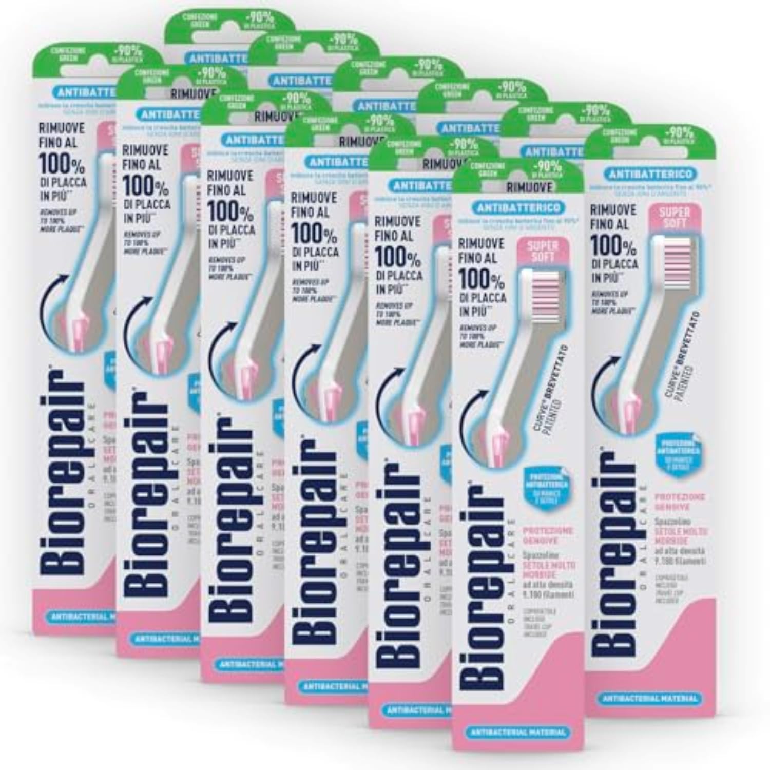 Biorepair Gum Brush with Super Soft Bristles Pack of 12