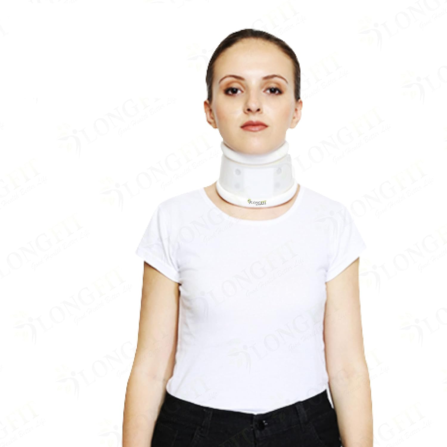 Buy Longfit Cervical Support Belt, Hard Cervical Collar Neck Support Brace, Pain Reliefer Belt