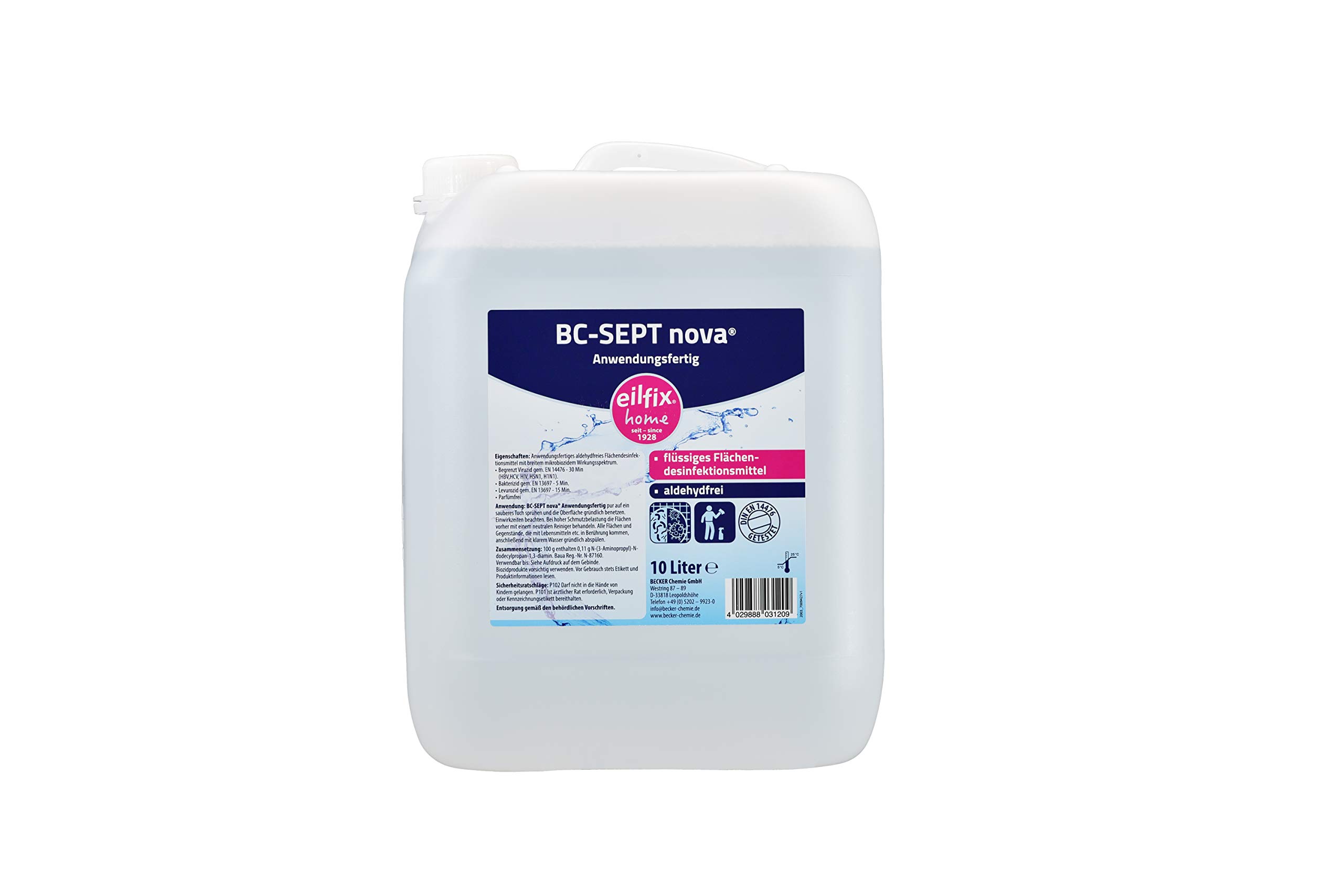 vormor Eilfix® Home BC-Sept nova anwendungsfertiges Flächendesinfektionsmittel (10L) L